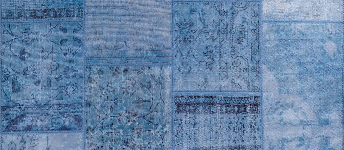 Conceptum Jazz Chenille - Blue AL 46 Multicolor 150 x 230 cm